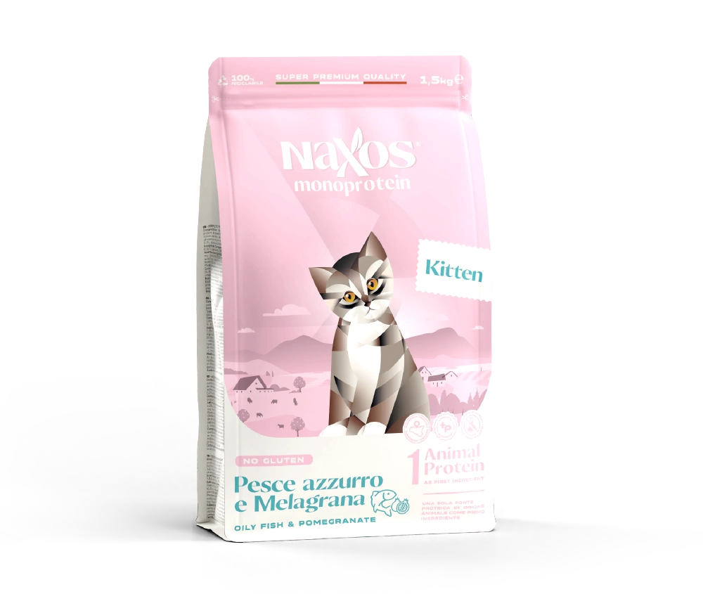 Kitten Pesce azzurro e Melagrana