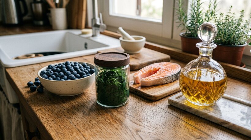 La gamma Sterilight Urinary Support contiene mirtilli, spirulina e olio di salmone